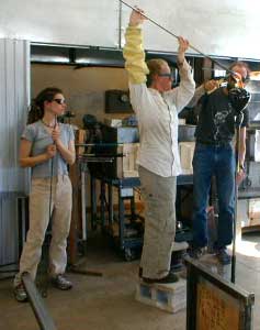 Glassblowers in action!
